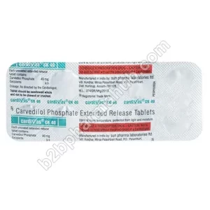 Cardivas CR 40mg | Pharmaceutical Companies